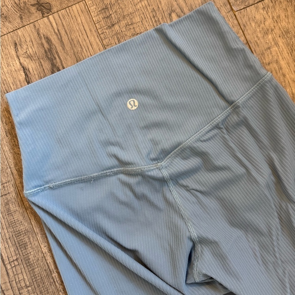 Lululemon Align Ribbed High-Rise Crop 23"-Utility Blue - Picture 7 of 7